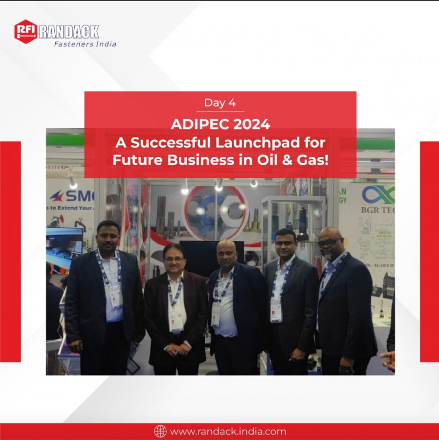 Randack Fasteners India participates ADIPEC 2024 in Abu Dhabi